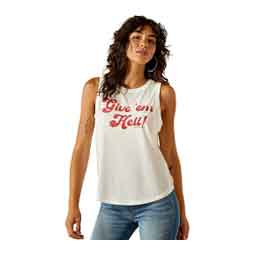 Give 'em Hell Womens Tank Top  Ariat